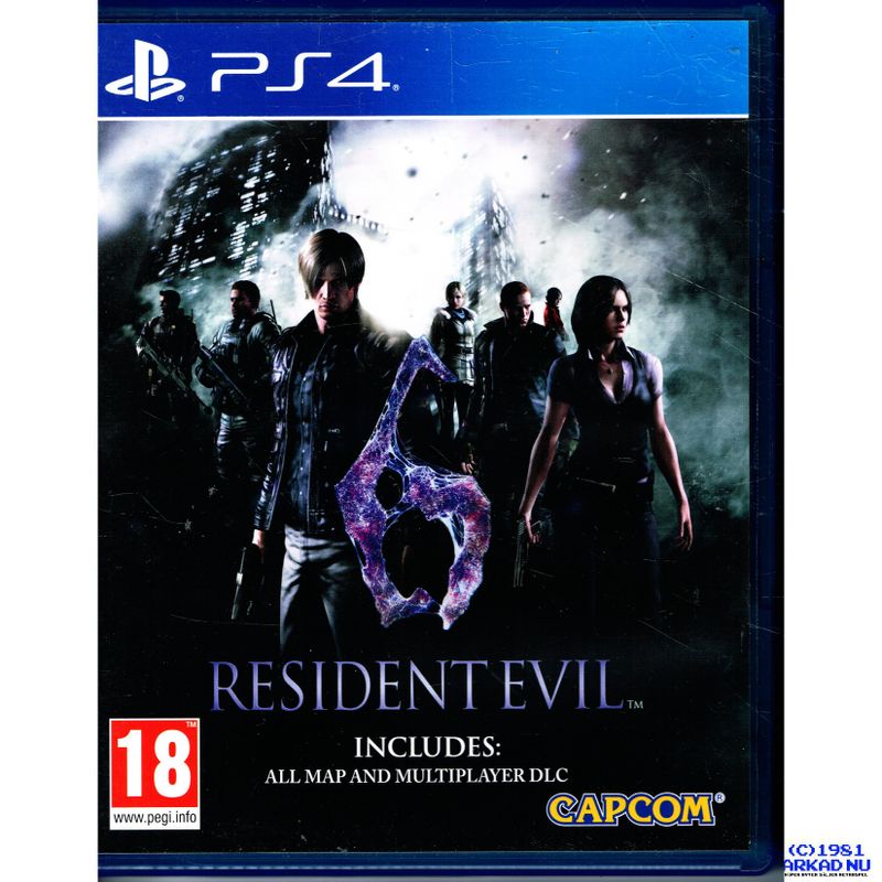 RESIDENT EVIL 6 PS4