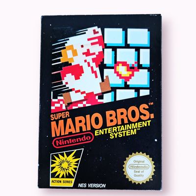 SUPER MARIO BROS ACTION SERIER NES UKV PAL-A