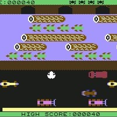 FROGGER C64 Cartridge