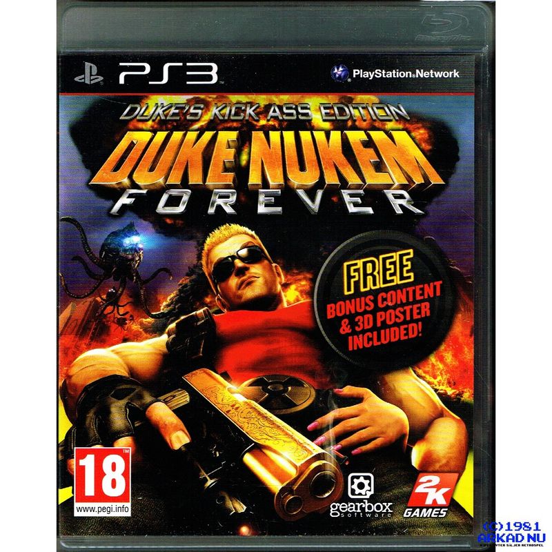 DUKE NUKEM FOREVER DUKES KICK ASS EDITION PS3