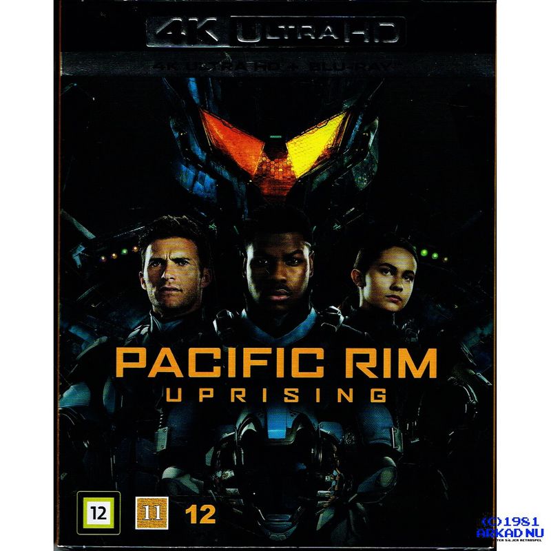 PACIFIC RIM UPRISING 4K ULTRA HD + BLUE-RAY