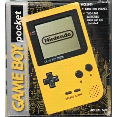 GAMEBOY POCKET GUL