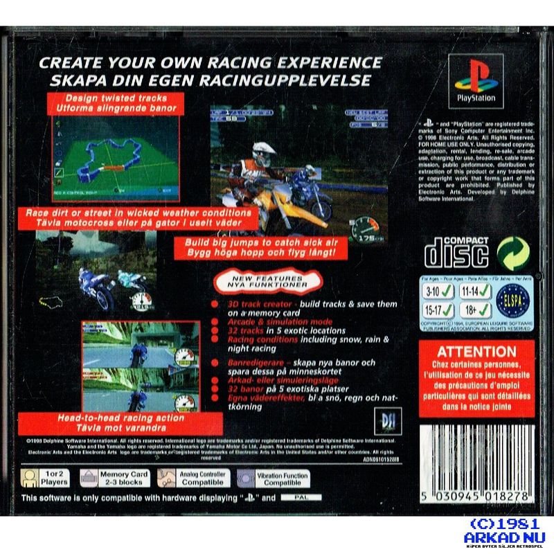 MOTO RACER 2 PS1