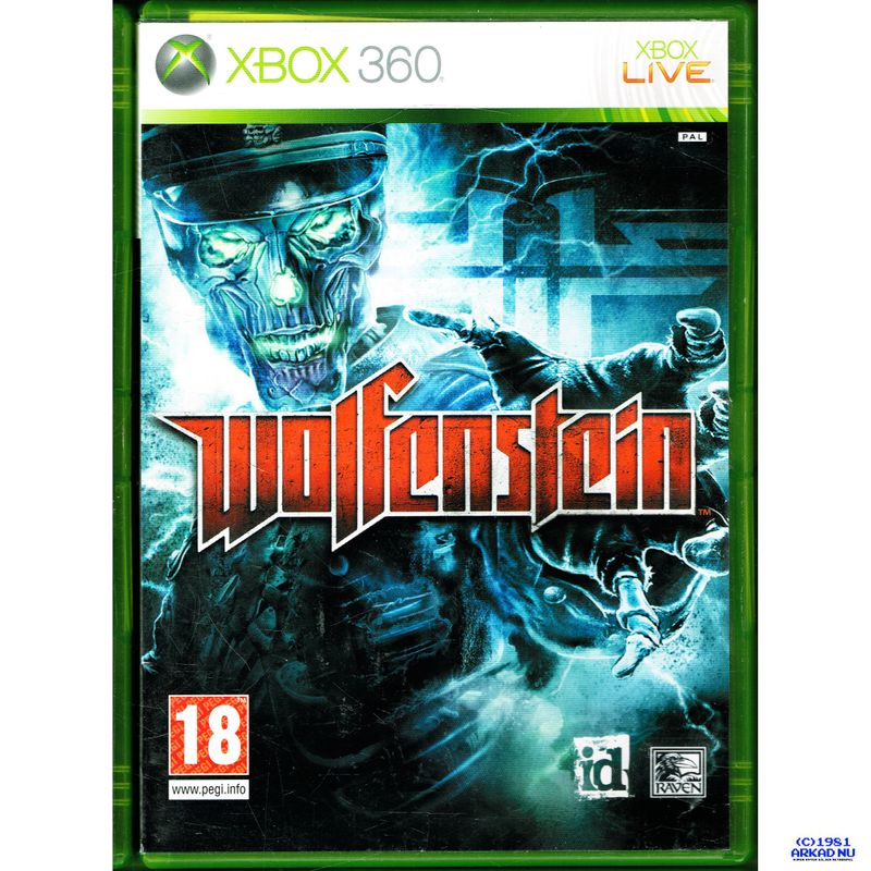 WOLFENSTEIN XBOX 360