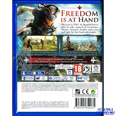 ASSASSINS CREED III LIBERATION PS VITA