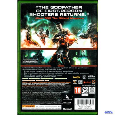 WOLFENSTEIN XBOX 360