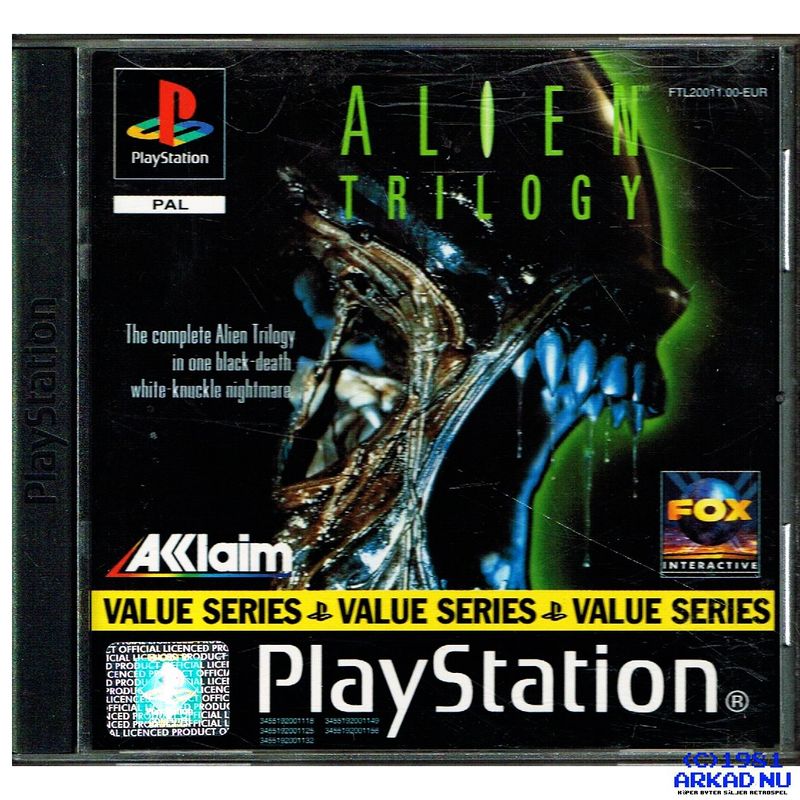 ALIEN TRILOGY PS1