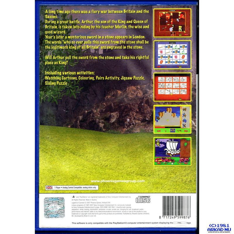 LEGEND OF CAMELOT PS2