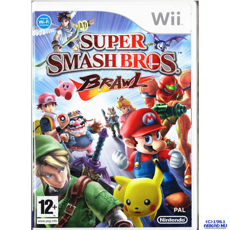 SUPER SMASH BROS BRAWL WII