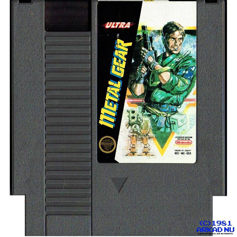 METAL GEAR NES REV A USA