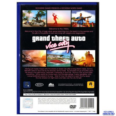 GRAND THEFT AUTO VICE CITY PS2