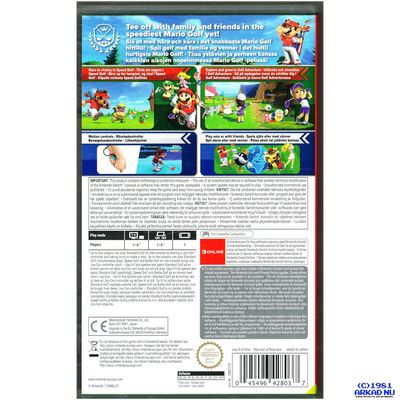 MARIO GOLF SUPER RUSH SWITCH