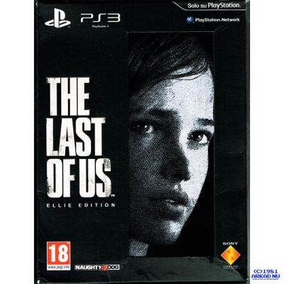 THE LAST OF US ELLIE EDITION PS3 SPANSK UTGÅVA ENGELSKT SPRÅK I SPELET