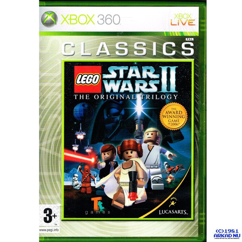 LEGO STAR WARS II THE ORIGINAL TRILOGY XBOX 360