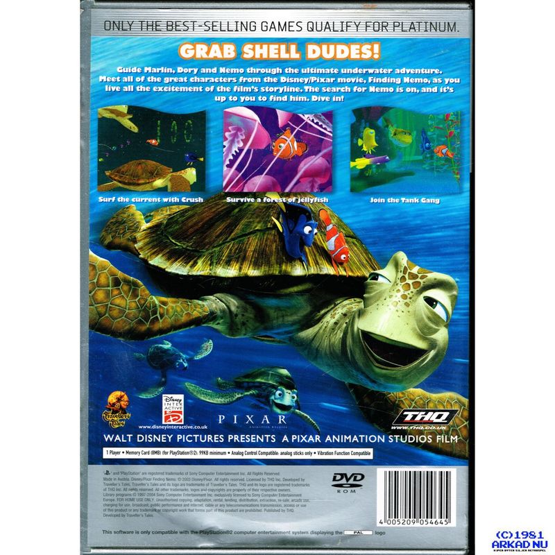 FINDING NEMO PS2