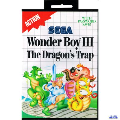 WONDERBOY III THE DRAGONS TRAP MASTERSYSTEM