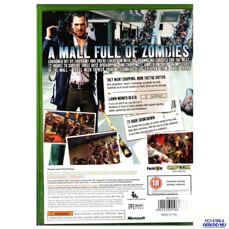 DEAD RISING XBOX 360