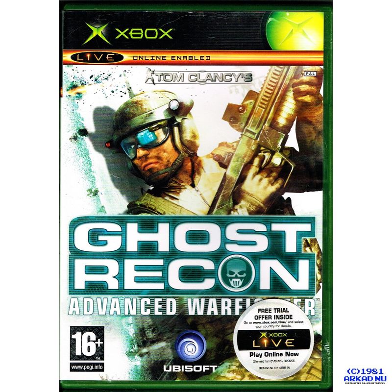 TOM CLANCYS GHOST RECON ADVANCED WARFIGHTER XBOX