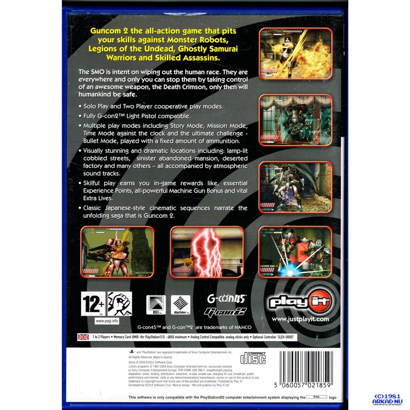 GUNCOM 2 PS2