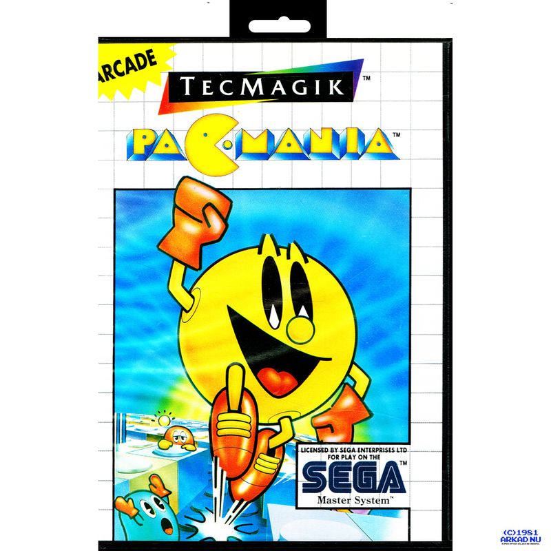 PAC-MANIA MASTERSYSTEM