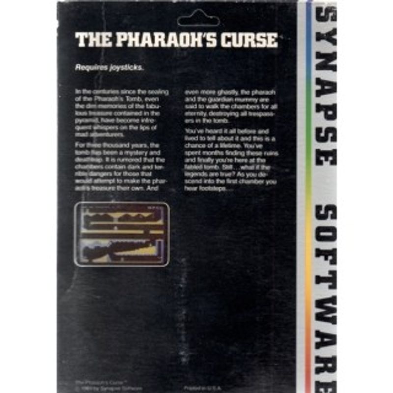 THE PHARAOH'S CURSE C64 DISKETT NYTT