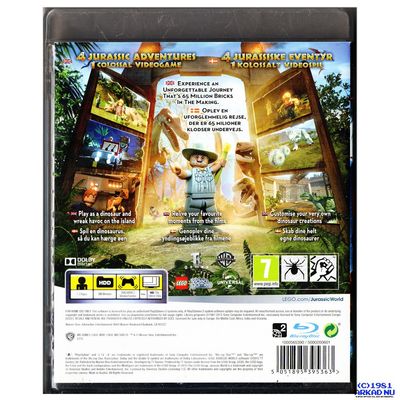 LEGO JURASSIC WORLD PS3