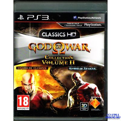 GOD OF WAR COLLECTION VOLUME II PS3