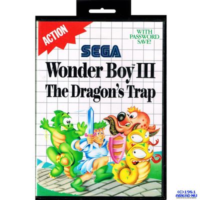 WONDERBOY III THE DRAGONS TRAP MASTERSYSTEM