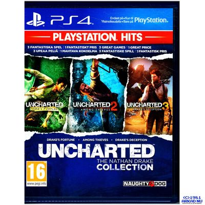 UNCHARTED THE NATHAN DRAKE COLLECTION PS4