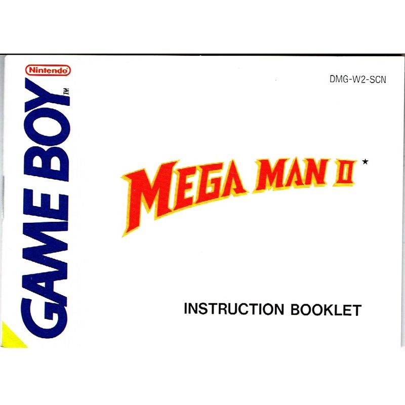 MEGA MAN 2 GAMEBOY SCN