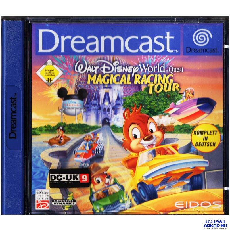 WALT DISNEY QUEST MAGICAL RACING TOUR DREAMCAST