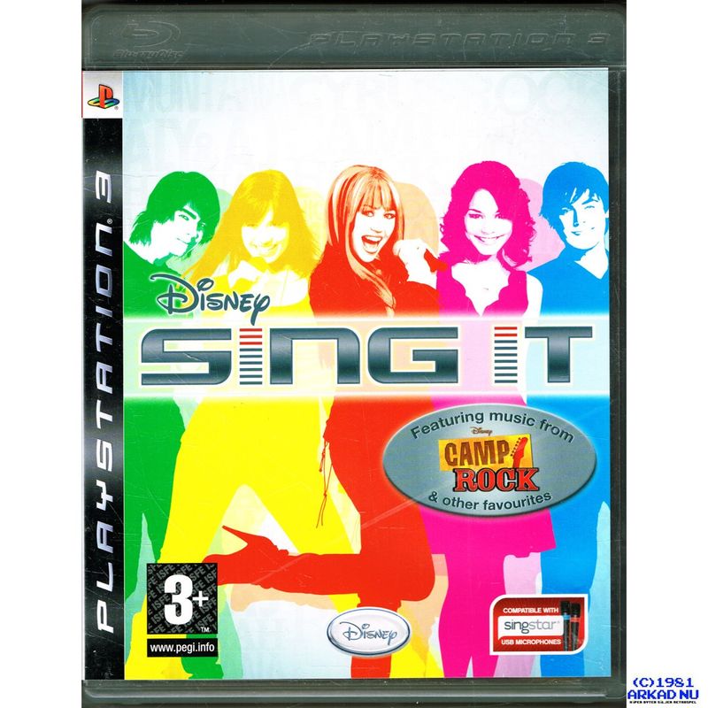 DISNEY SING IT PS3