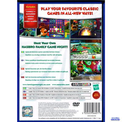 HASBRO FAMILY GAME NIGHT PS2