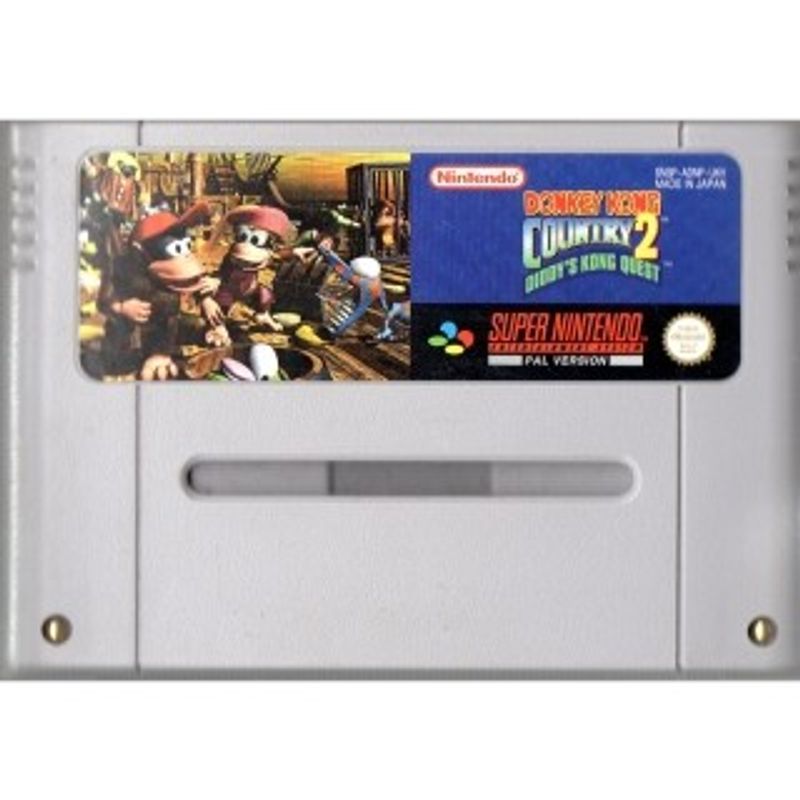 DONKEY KONG COUNTRY 2 DIDDY KONG'S QUEST SNES