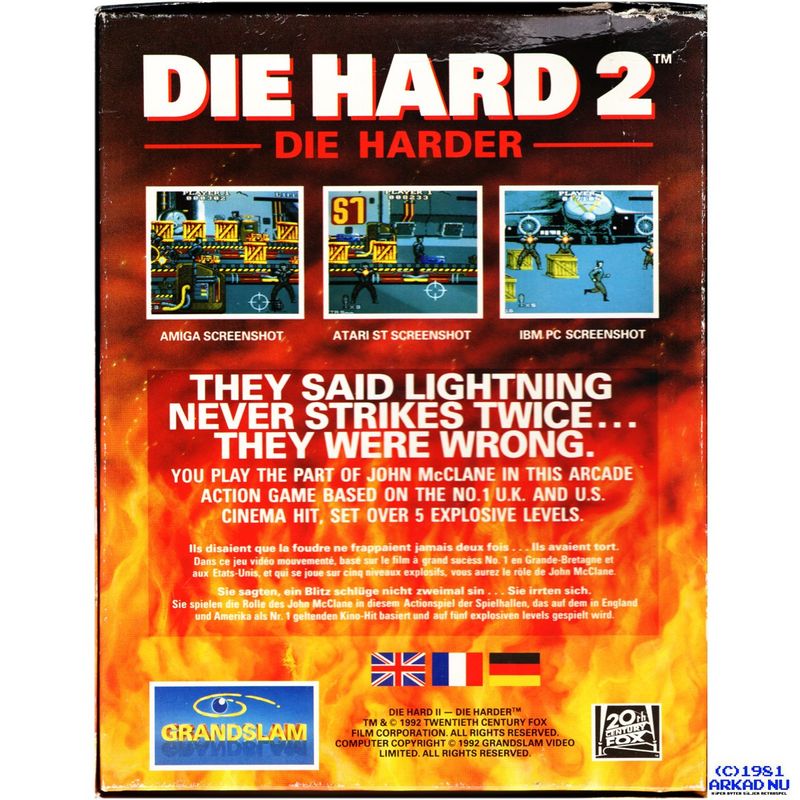 DIE HARD 2 DIE HARDER AMIGA