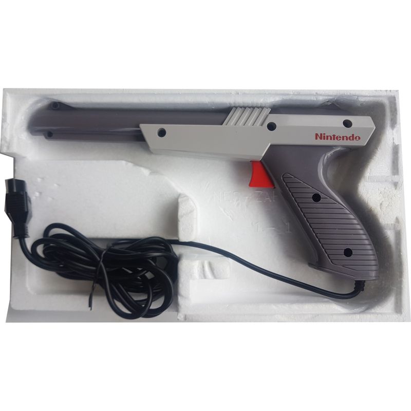 NINTENDO ZAPPER GRÅ CIB SCN