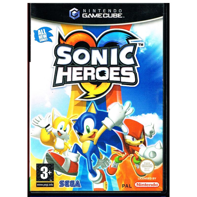 SONIC HEROES GAMECUBE