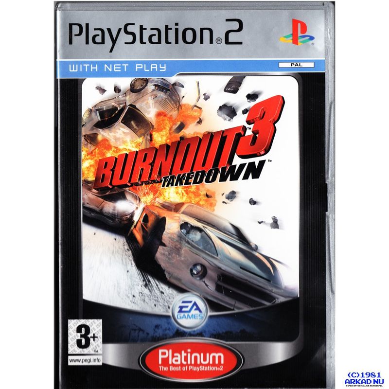 BURNOUT 3 TAKEDOWN PS2