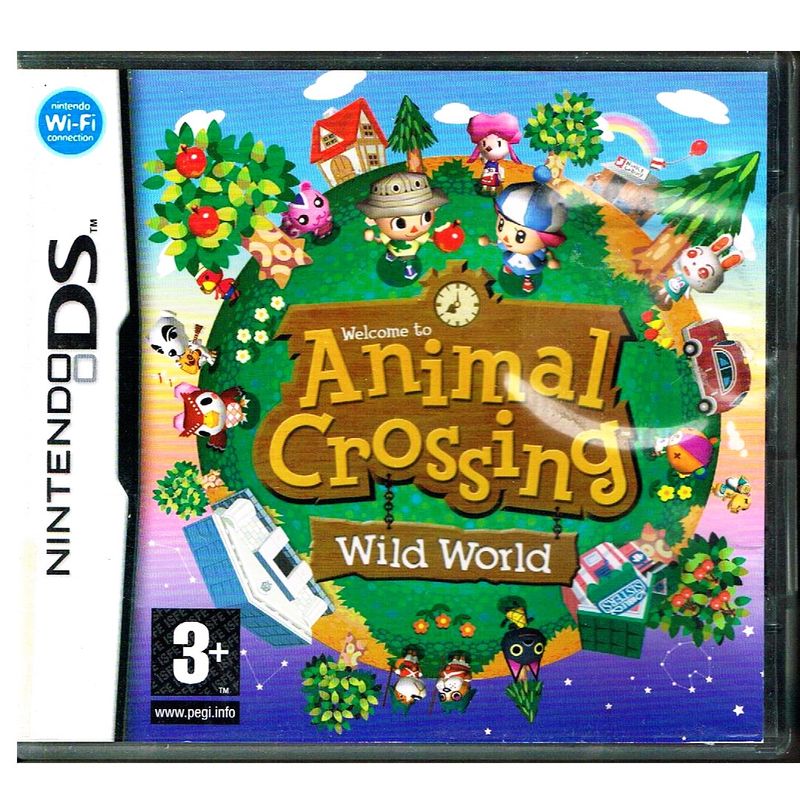 ANIMAL CROSSING WILD WORLD DS