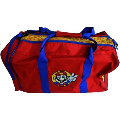 SUPER MARIO VÄSKA DUFFLEBAG 90-TAL