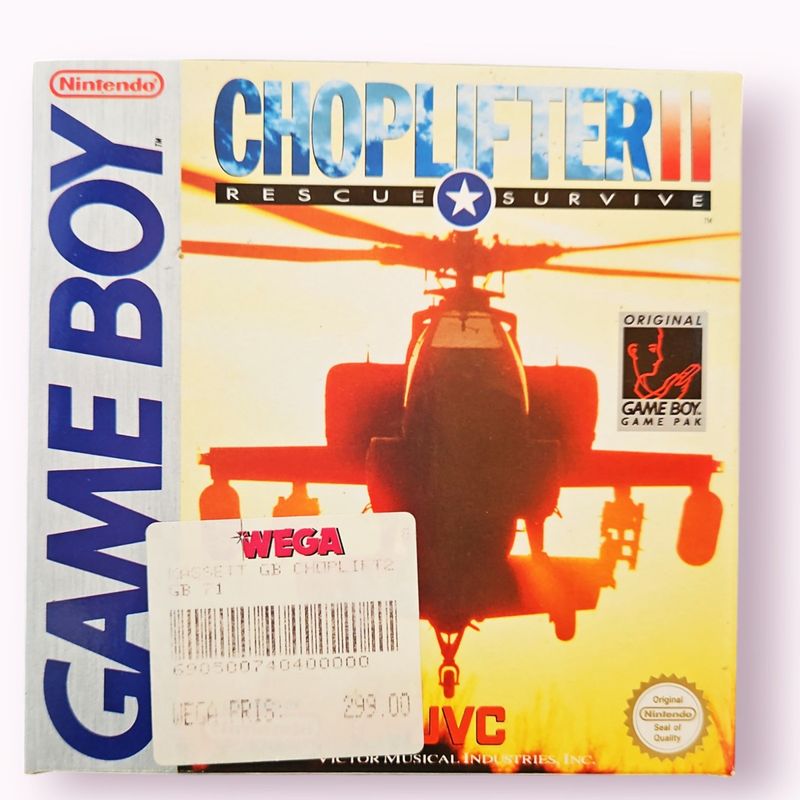 CHOPLIFTER II GAMEBOY SCN