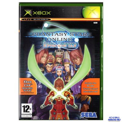 PHANTASY STAR ONLINE EPISODE I & II XBOX