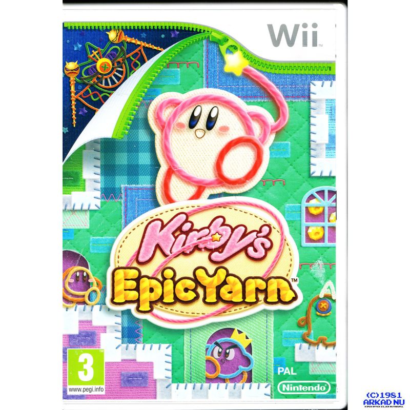 KIRBYS EPIC YARN WII