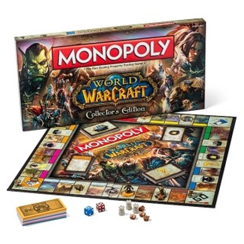 MONOPOL WORLD OF WARCRAFT COLLECTORS EDITION NYTT