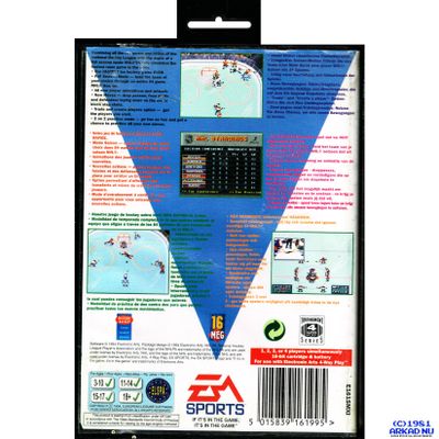 NHL 95 MEGADRIVE