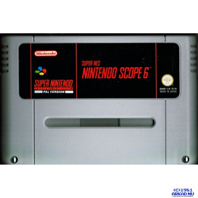 SUPER NES NINTENDO SCOPE 6 SNES SCN