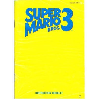 SUPER MARIO BROS 3 NES SCN