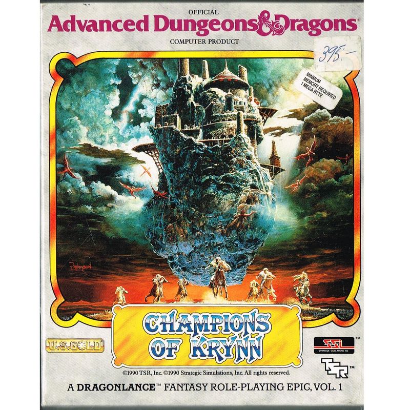 ADVANCED DUNGEONS & DRAGONS CHAMPIONS OF KRYNN AMIGA