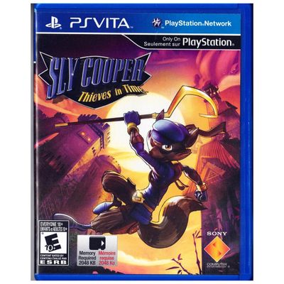 SLY COOPER THIEVES IN TIME PS VITA