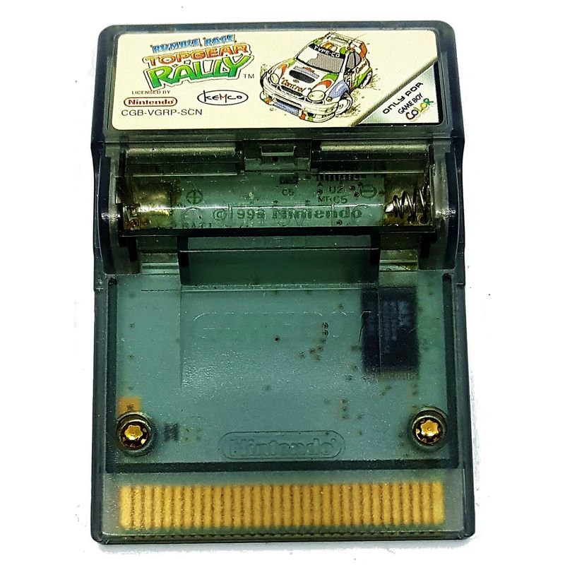 TOP GEAR RALLY RUMBLE RAGE GBC